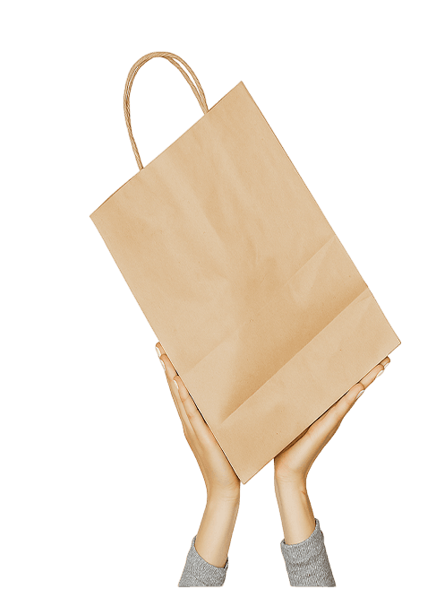 Paper Handle Bag Solution - Packaging material